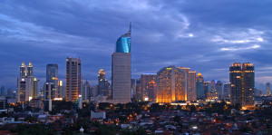 Jakarta's skyline courtesy of Yohanes Buiyanto, hosted on Flickr Commons