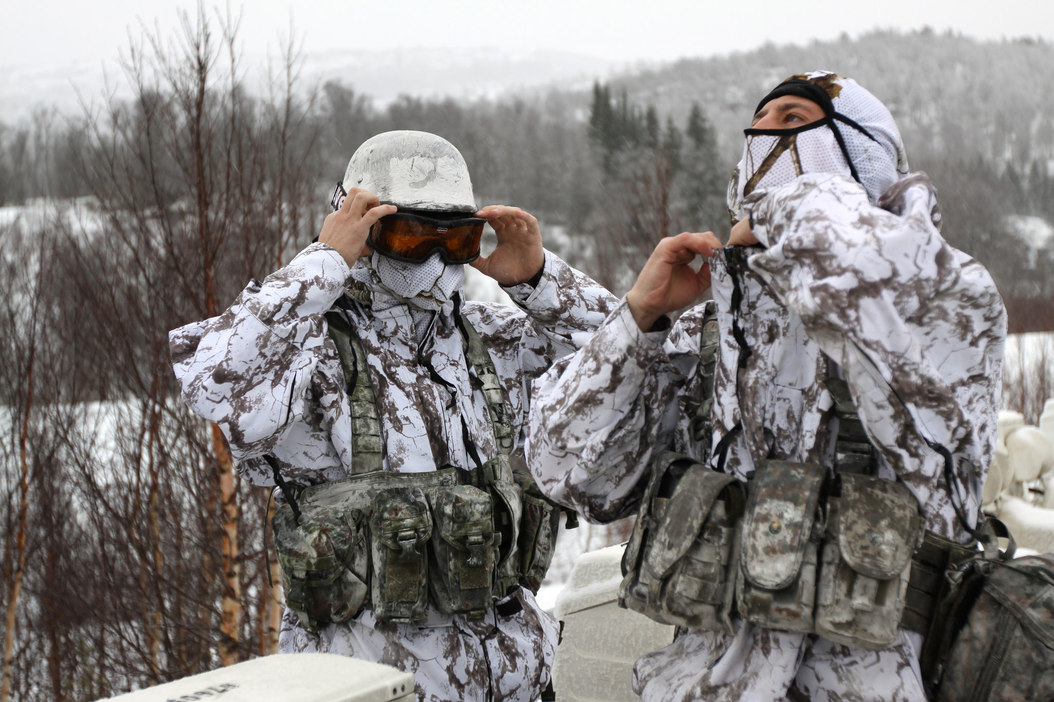 Operation Cold Response is a military exercise held in Northern Norway and involves numerous NATO members Photo Source: Media Bundeswehr via Flickr Creative Commons