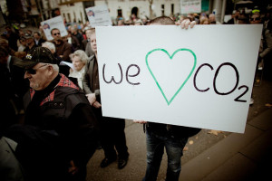 Australians protesting the introduction of a carbon tax. Photo: Qlan via FlickR.