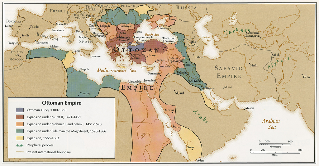 Ottoman Empire Map